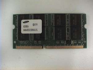 SAMSUNG 256MB PC100 M464S3323BN0 L1L LAPTOP MEMORY RAM  