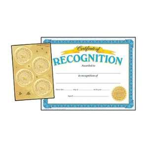 Recognition Certificates & Congratulations Seals
