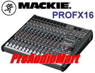 Mackie PRO FX16 Mixing Console PROFX16 sound mixer NEW  