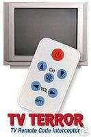 TV TERROR   TV Remote Code Interceptor   Control any TV  