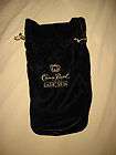 crown royal cask no 16 rare bag black  