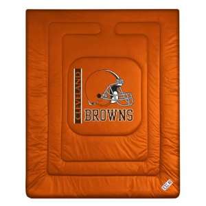  Cleveland Browns Locker Room Full/Queen Jersey Comforter 