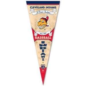  MLB Cleveland Indians Pennant   Premium Felt XL Style 