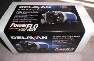 Delavan FAT BOY Diaphragm Pump 12V 60 PSI 7 GPM NEW  