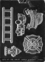 Its all about Heroes    FIREFIGHTER KIT Jobs Candy Mold Chocolate
