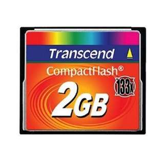 TRANSCEND 2 GB Compact Flash Card Type 133X NEW  