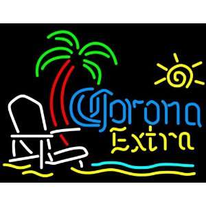  Corona Extra Beer Beach Neon Sign 17 X 13