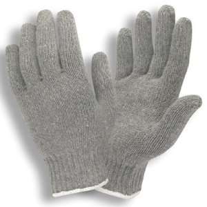    Heavy Weight Poly/Cotton Gray String Knit Gloves: Everything Else