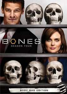 Bones Season Four DVD, 2009, 6 Disc Set 024543597629  