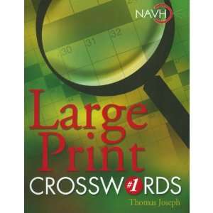  Large Print Crossword Puzzle Book # 1: Health & Personal 