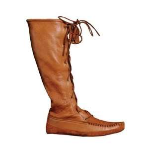  Footskins 740   Saddle Mens Deerskin Knee Boots Baby