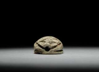 Ancient Egyptian Steatite Scarab Beetle  