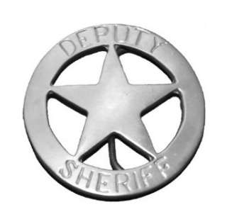   Deputy Sheriff Star Belt Buckle Western Cowboy Rodeo: Clothing