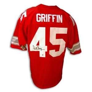 Archie Griffin Ohio State Red Jersey