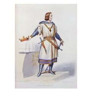  Portrait of Philip Augustus II King of France Art Giclee 