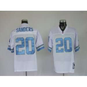 Barry Sanders #20 Detroit Lions White NFL Jersey Sz52/xl
