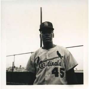 Bob Gibson Vintage Cardinals 3.5x3.5 Snapshot Photo   MLB Photos