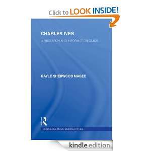 Charles Ives A Research and Information Guide, Second Edition 