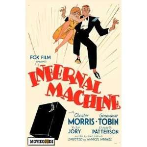  Infernal Machine Poster 27x40 Chester Morris Genevieve 