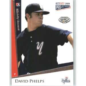  2009 TRISTAR PROjections #159 David Phelps (Pro Debut RC 