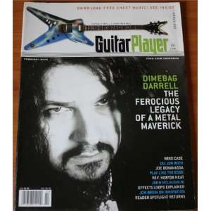  Guitar Player Dimebag Darrell Vol. 40, No. 2 CMP Books