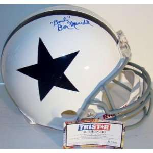 Don Meredith Autographed Helmet   Dandy F S Proline TRISTAR 