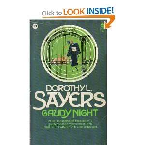 Gaudy Night Dorothy L. Sayers Books