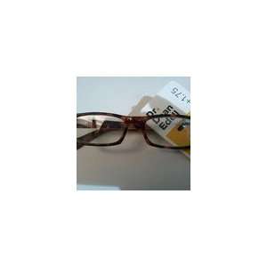  Dr. Dean Edell +1.75 Reading Eyeglasses Tortoise Brown 