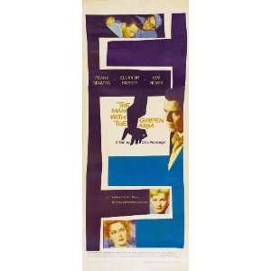   Golden Arm Poster Insert 14x36 Frank Sinatra Kim Novak Eleanor Parker