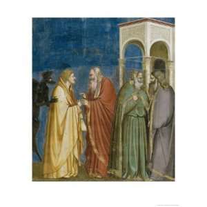   Judas Giclee Poster Print by Giotto di Bondone, 12x16