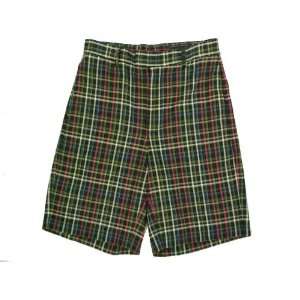 Greg Norman Plaid Golf Shorts