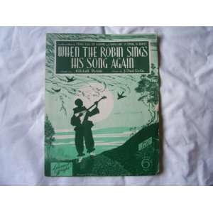   His Song Again (Sheet Music) Mitchell Parish / J Fred Coots Books