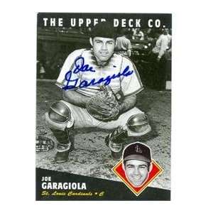 Joe Garagiola Autographed/Hand Signed 1994 BAT Upper Deck baseball 