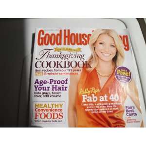 Good Housekeeping November 2010 (Kelly RipaFab at 40)  