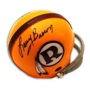 Larry Brown Autographed Washington Redskins Throwback Mini Helmet