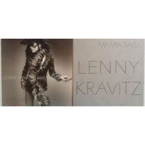Lenny Kravitz Mama Said Poster Flat