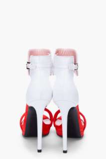 Barbara Bui Red Biker Sandals for women  