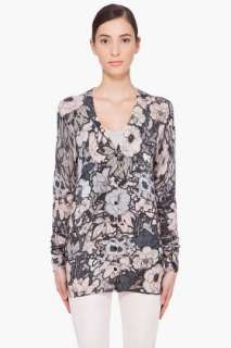Christopher Kane Floral Silk cashmere Blend Cardigan for women 