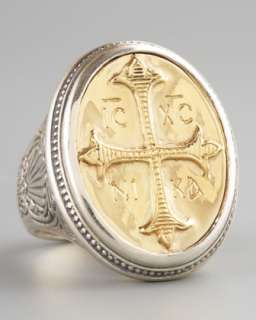 Gold Cross Ring  Neiman Marcus