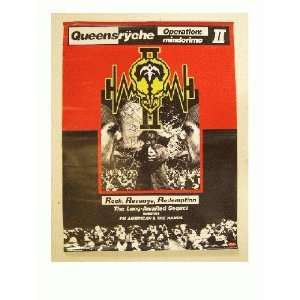  Queensryche Queens Ryche Poster BC 