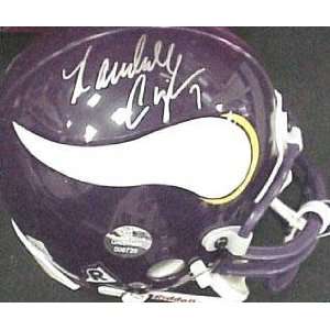 Randall Cunningham Autographed Mini Helmet