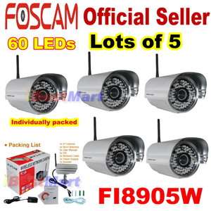   FI8905W Outdoor Night Vision Wireless Security DDNS IP Cam Wifi Camera