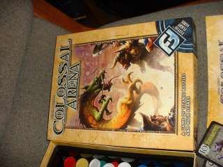Colossal Arena by Fantasy Flight Games board monster card game  