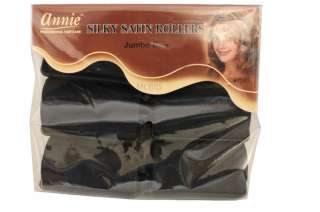 ANNIE SILKY SATIN FOAM HAIR ROLLERS (JUMBO/ 6 PCS.)  