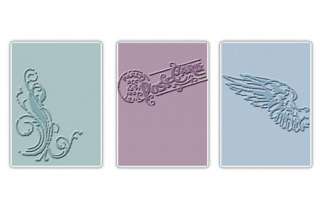   Holtz Texture Fades FRENCH CONNECTION Embossing Folders 657192  