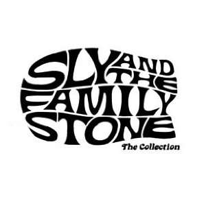  SLY AND THE FAMILY STONE BAND WHITE LOGO VINYL DECAL 