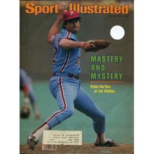 Steve Carlton Unsigned 1980 Sports Illustrated