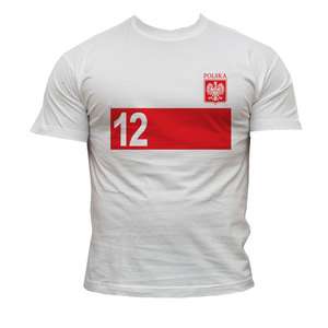 Shirt POLSKA POLAND Ideal for Football,Fan,Hooligans,Euro2012 