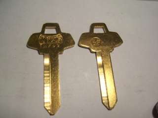 Key Blanks for Vintage Ford Galaxie LTD 1965   1966 Ignition & Doors 