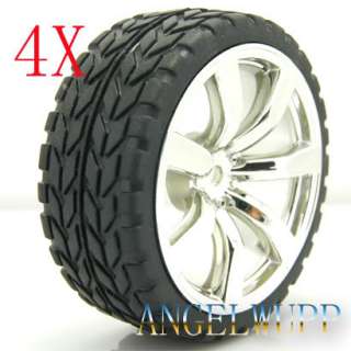   road 7 26mm Spoke Plastic Wheel Rim &Rubber Tyre,Tires I25 F17  
